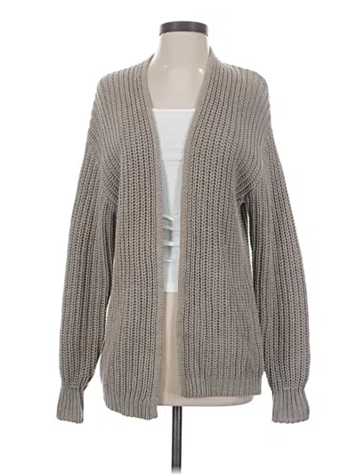 Pre-owned Z Supply Cardigan Sweater In Gray
