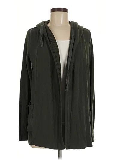 Pre-owned Z Supply Cardigan Sweater In Green