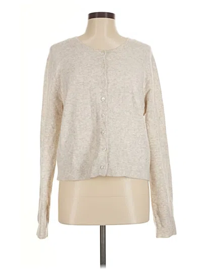 Pre-owned Z Supply Cardigan Sweater In Ivory