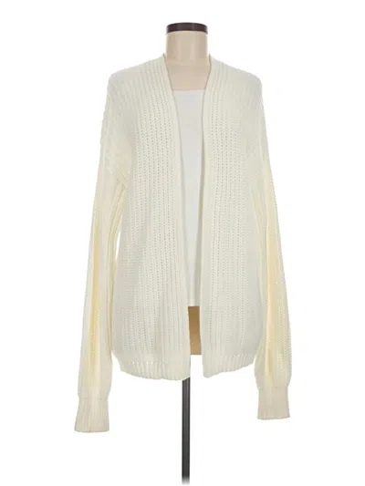 Pre-owned Z Supply Cardigan Sweater In Ivory