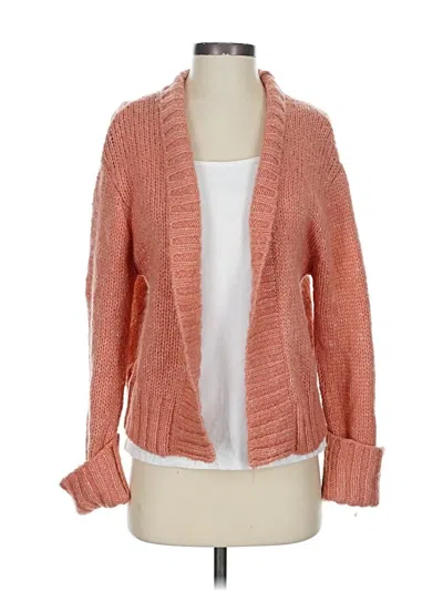 Pre-owned Z Supply Cardigan Sweater In Orange
