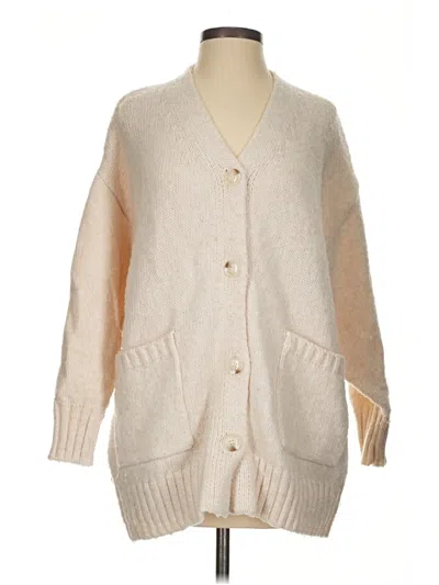 Pre-owned Z Supply Cardigan Sweater In Tan