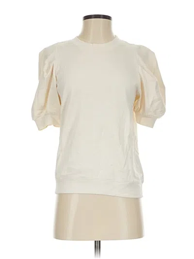 Pre-owned Z Supply Cardigan Sweater In White