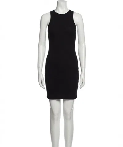Z Supply Carolina Rib Mini Dress In Black