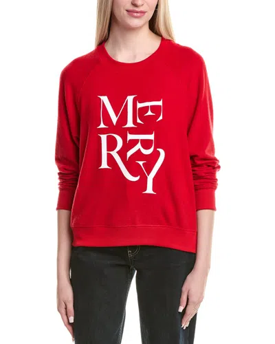 Z Supply Cassie Merry Top In Red