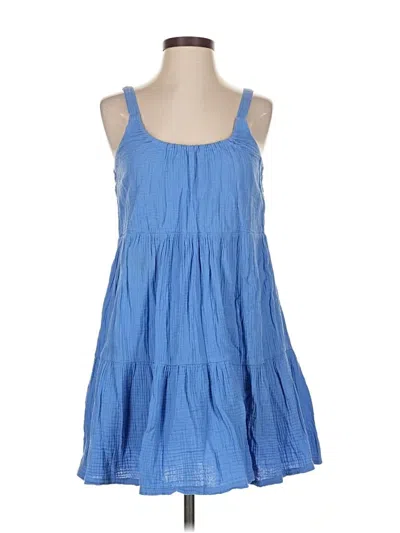Pre-owned Z Supply Casual Dress In Blue