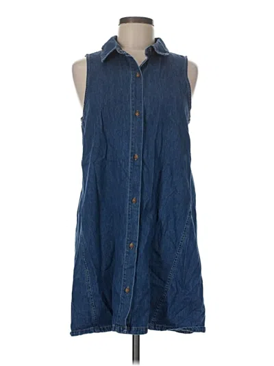 Pre-owned Z Supply Casual Dress In Blue