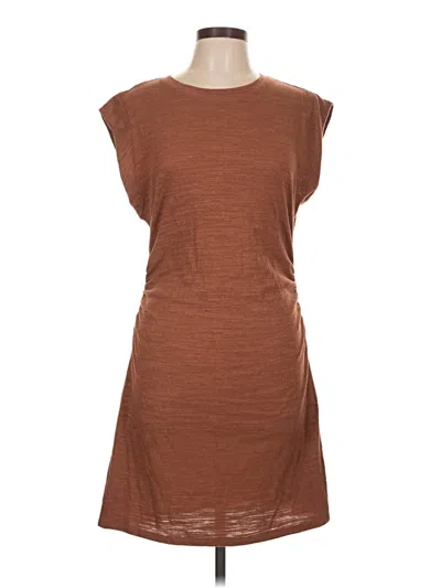 Pre-owned Z Supply Casual Dress In Brown