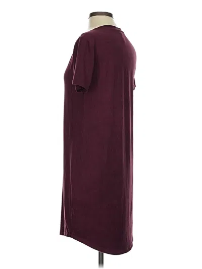 Pre-owned Z Supply Casual Dress In Burgundy