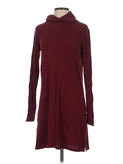 Pre-owned Z Supply Casual Dress In Burgundy