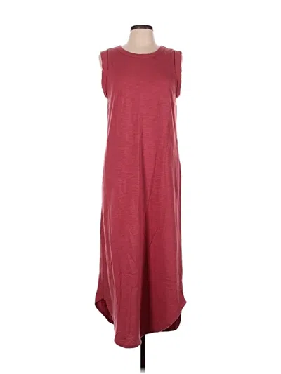 Pre-owned Z Supply Casual Dress In Burgundy