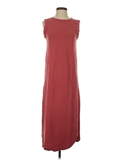 Pre-owned Z Supply Casual Dress In Burgundy