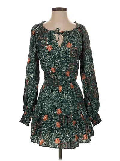Pre-owned Z Supply Casual Dress In Green