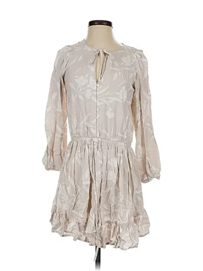 Pre-owned Z Supply Casual Dress In Silver