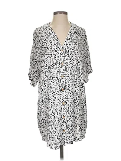 Pre-owned Z Supply Casual Dress In Silver