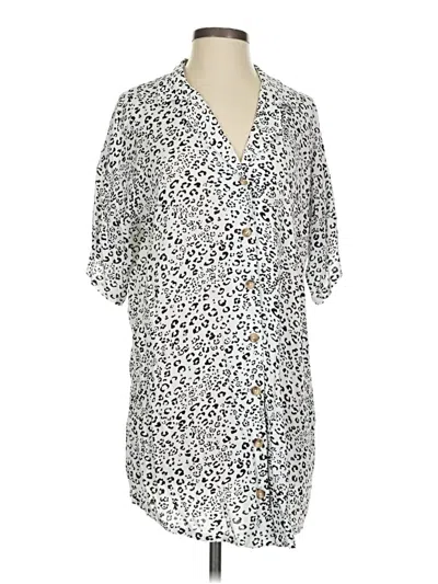Pre-owned Z Supply Casual Dress In Silver