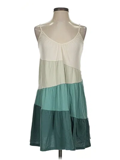 Pre-owned Z Supply Casual Dress In Teal