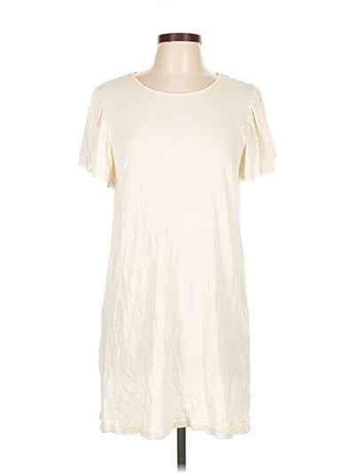 Pre-owned Z Supply Casual Dress In White