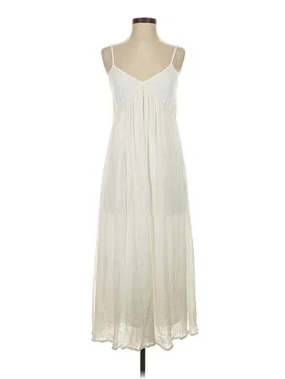 Pre-owned Z Supply Casual Dress In White