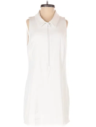 Pre-owned Z Supply Casual Dress In White
