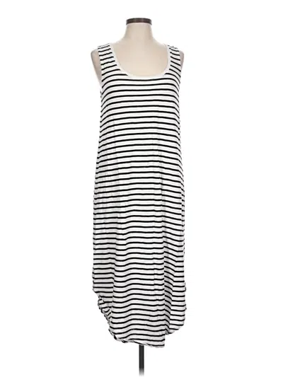 Pre-owned Z Supply Casual Dress In White