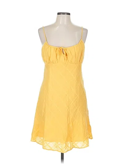 Pre-owned Z Supply Casual Dress In Yellow