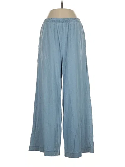 Pre-owned Z Supply Casual Pants In Blue