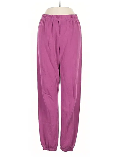 Pre-owned Z Supply Casual Pants In Purple