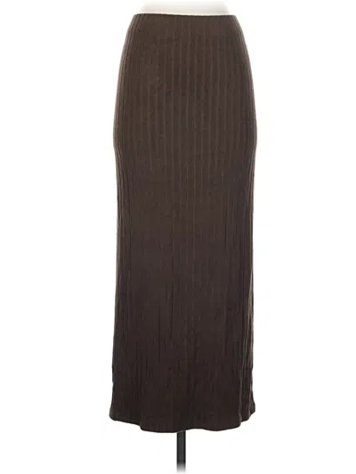 Pre-owned Z Supply Casual Skirt In Brown