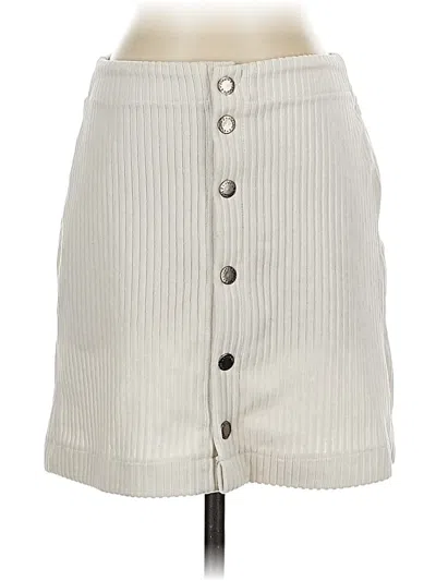 Pre-owned Z Supply Casual Skirt In Ivory