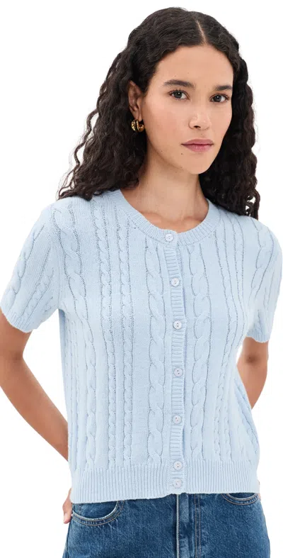 Z Supply Cera Cardigan Skyline