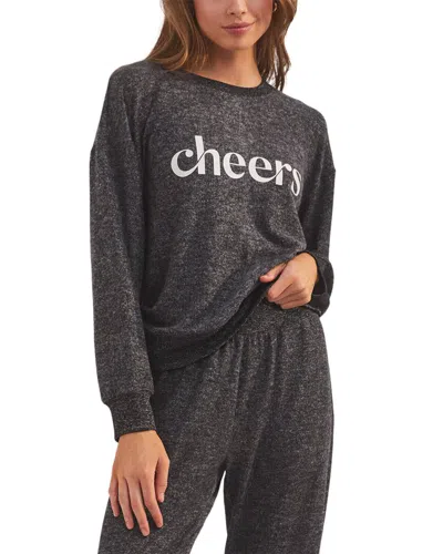 Z Supply Cheers Relaxed Top In Black