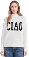 Z SUPPLY CIAO INTARSIA SWEATER SANDSTONE