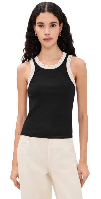 Z Supply Clarke Rib Tank Black