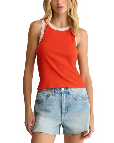 Z Supply Clarke Tank Top In Red