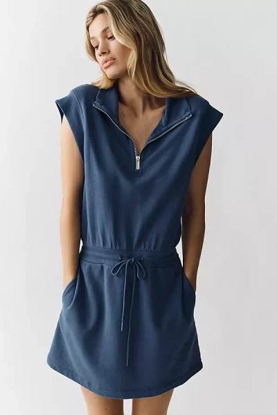 Z Supply Club Dress In Blue