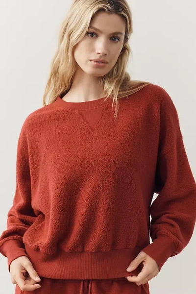 Z Supply Clubhouse Sweatshirt In Red