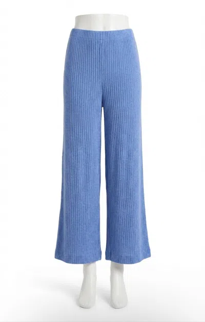 Z Supply Coastline Rib Pant In Bay Blue