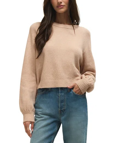 Z Supply Coming Up Sweater In Neutral