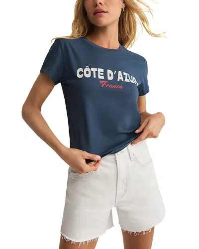 Z Supply Cote Tourist Tee In Blue