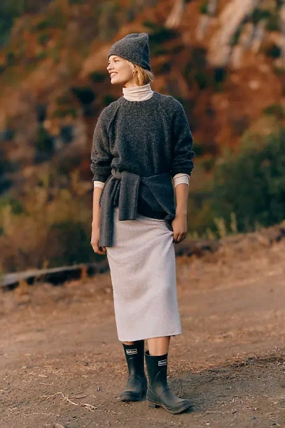 Z Supply Cozy Moment Skirt In Black