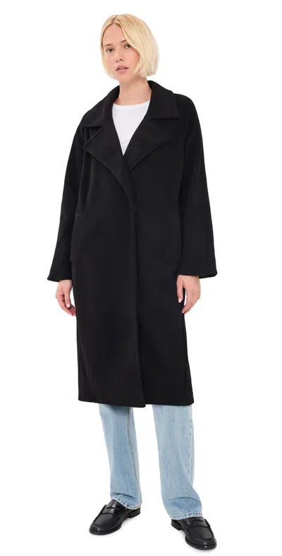 Z Supply Crosby Cocoon Coat Black