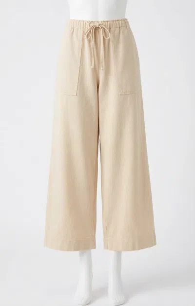 Z Supply Daycation Twill Utility Pant In Parchment In Neutral