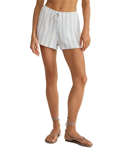 Z Supply Daylight Airy Shorts In White