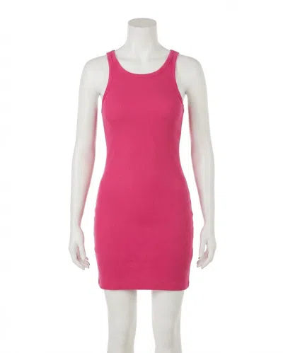 Z Supply Delfa Rib Mini Dress In Pink