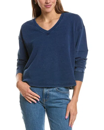 Z Supply Delphine Sweatshirt In Blue