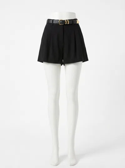 Z Supply Dimitri Twill Shorts In Black