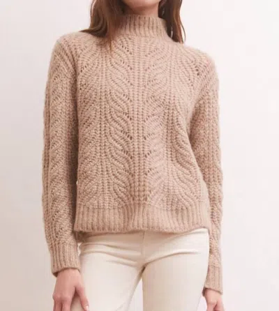 Z Supply Dove Sweater In Oatmeal Heather In Grey