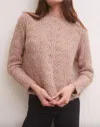 Z SUPPLY DOVE SWEATER IN SHADOW MAUVE