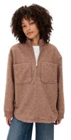 Z Supply Downhill Jacket Coconut In Brown